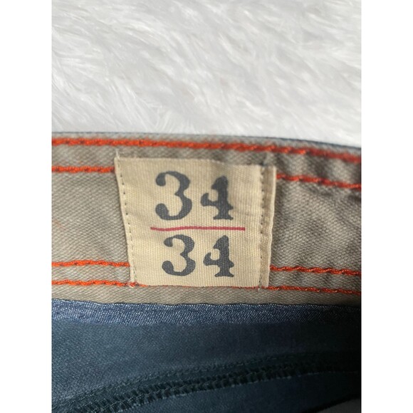 Redhead Brand Pants Men's Size‎ 34x34 Carbondale Blue Flat Front Utility Work - Picture 5 of 9